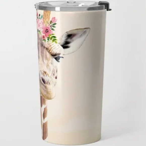 20oz giraffe travel mug - Picture 4 of 6